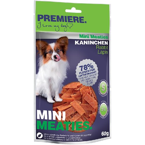 Premiere poslastica za pse Mini Meaties kunić 60 g Cijene