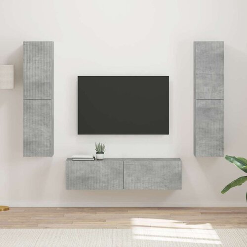 3 pcs Betonski sivi Cene