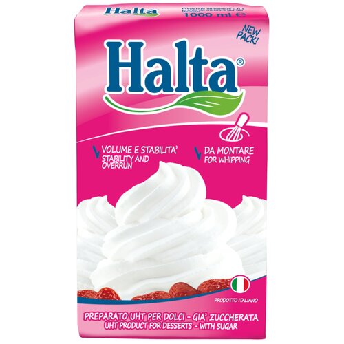 Halta biljna slatka pavlaka za šlag 1L Slike