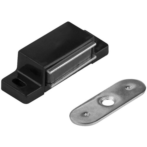 WALTECO Magnetski zatvarač (Jačina lijepljenja: 4 kg, Crna, D x Š x V: 48 x 15,5 x 13 mm) Cijene
