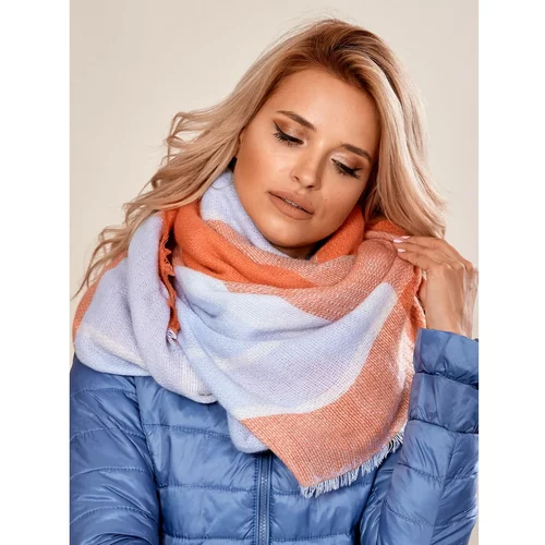 Fashion Hunters Women's orange knitted scarf