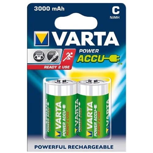 Varta Power Accu baterija Baby / C, 2 kos