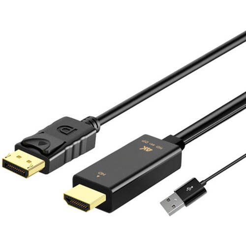  Display Port na HDMI+USB 2.0 kabl (m/m) 1.8m Cene