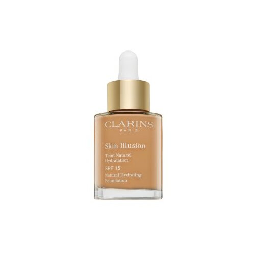 Clarins Skin Illusion Natural Hydrating SPF15 vlažilna podlaga z uv filtrom 30 ml odtenek 113 Chestnut Slike