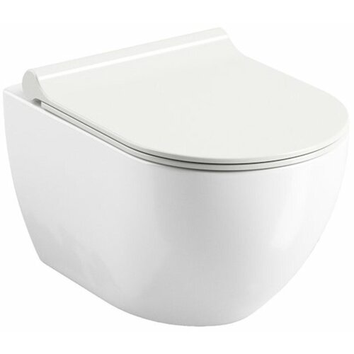 Ravak X01535 Uni Chrome RimOff viseča brezrobna WC &amp;scaron;koljka Slike