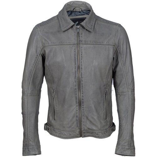 Guns Usnjene jakne &amp;amp; Sintetične jakne Gonzalve__VINTAGE_GREY Siva Slike