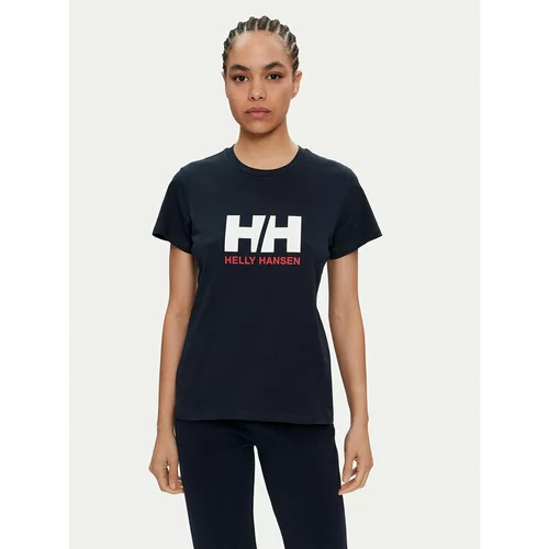 Helly Hansen Majica W Hh Logo T-Shirt 2.0 34465 Mornarsko modra Regular Fit