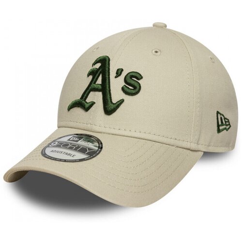 New Era Kape s &amp;scaron;iltom League essential 9forty oakath Bež Slike