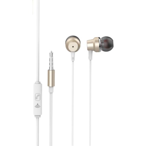 Golf žičane slušalice 3.5mm, M26, Zlatne Slike