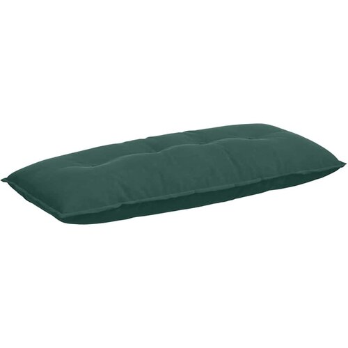 vidaXL Poglavni vzglavnik Temno zelena 120 x 50 cm Žametna tkanina Cene