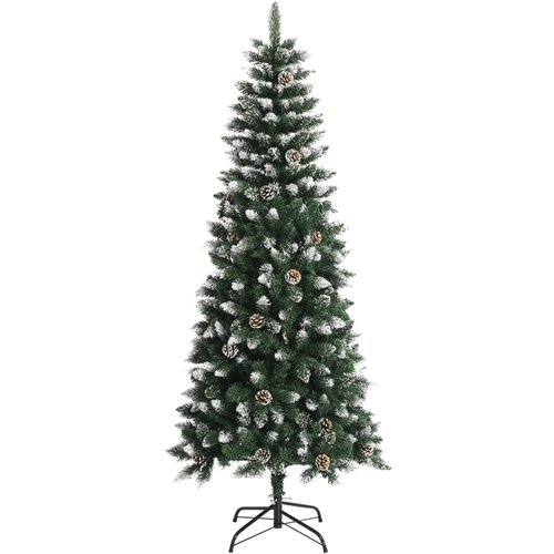  Umjetno božićno drvce sa stalkom zeleno 180 cm PVC Slike