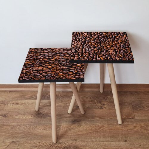 Hanah home Set 2 stočića 2Shp226 Brown Cene