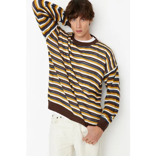 Trendyol Sweater - Multicolored - Oversize