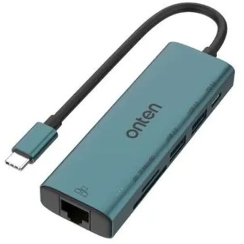 Onten UC122 USB-C na RJ-45 + SD + USB 6u1 Multiport Hub Cene