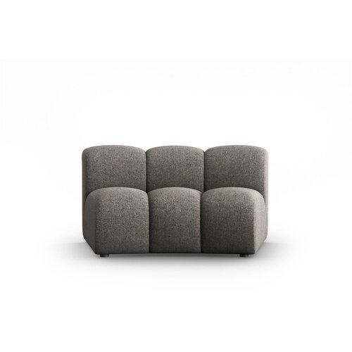 Micadoni Home temno siv modul za sedežno garnituro (sredinski modul) lupine Slike