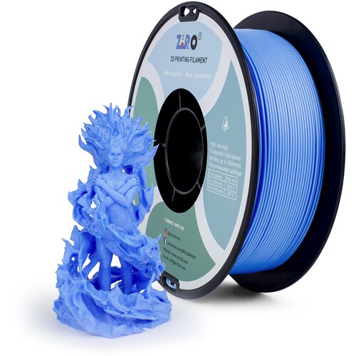 Ziro high speed pla filament 1.75 mm - cyan Cene
