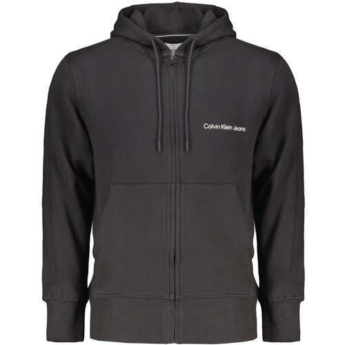 Calvin Klein MEN&amp;amp;#39;S BLACK ZIP SWEATSHIRT Slike