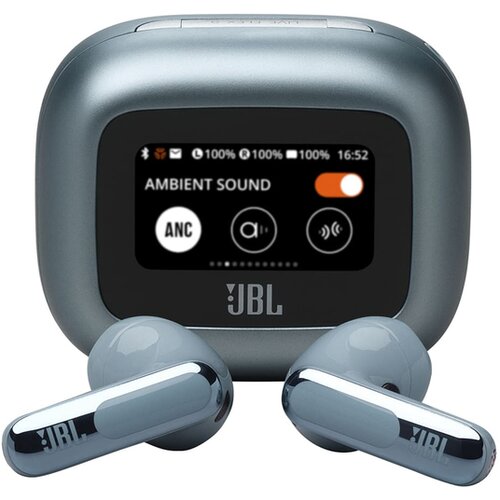 JBL brezžične slušalke z mikrofonom live flex 3, modre, LIVEFLEX3BLU Cene