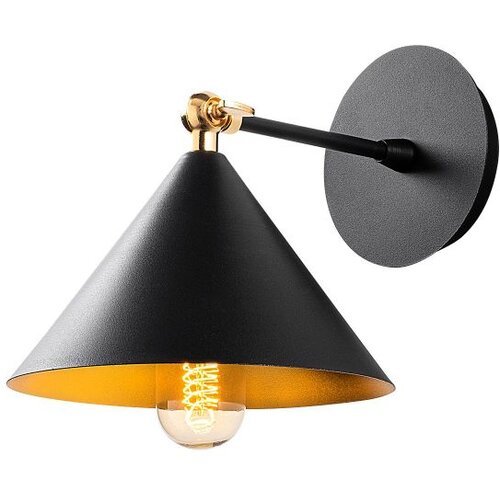 Opviq Zidna lampa BARCESTE BLACK, crna, metal, 19 x 26 cm, visina 20 cm, E27 40 W, Berceste - 185BLACK-A Slike