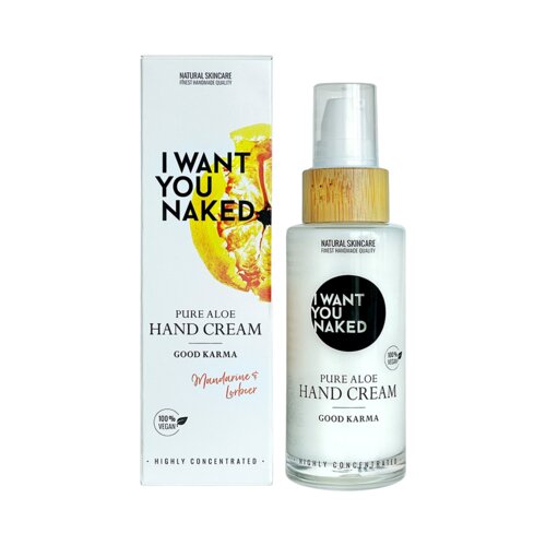 I WANT YOU NAKED Good Karma Pure Aloe Hand Cream Cene
