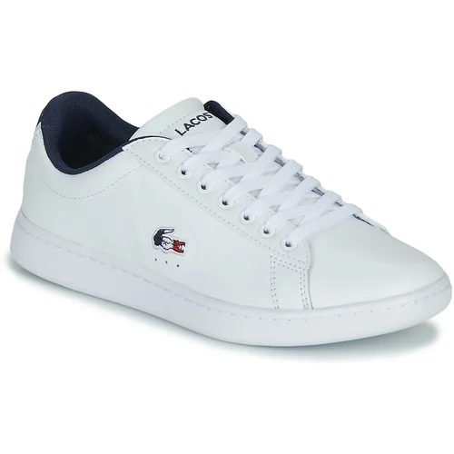 Lacoste Nizke superge CARNABY EVO TRI 1 SFA Bela