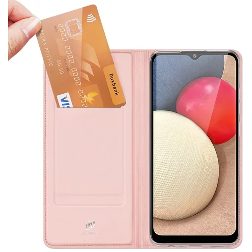 Etui ovitek Skin Pro Bookcase za Samsung Galaxy A02s EU roza