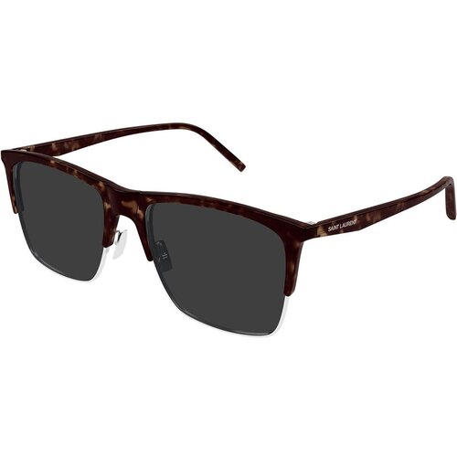 Saint Laurent SL768 003 ONE SIZE (57) Havana/Siva Slike