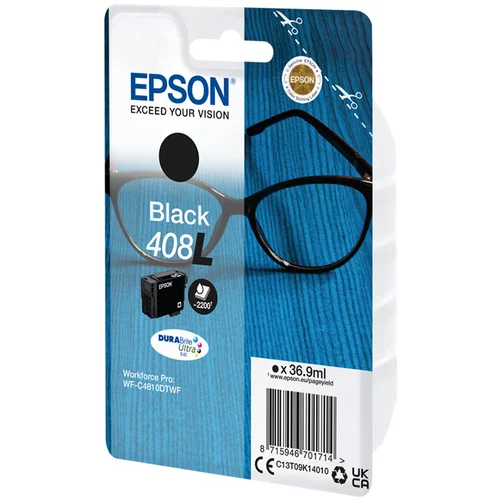 Tinta Epson DURABrite Ultra Spectacles 408/408L Black ,C13T09J14010