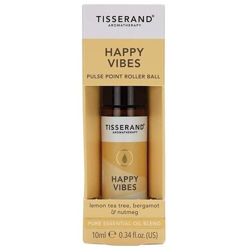 Tisserand Aromatherapy Bio&amp;amp;naravno Happy Vibes Pulse Point Roller Ball Rumena Slike