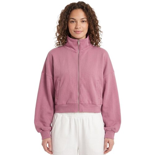 Leone 1947 Flis Woman High Collar Teen Rožnata Slike