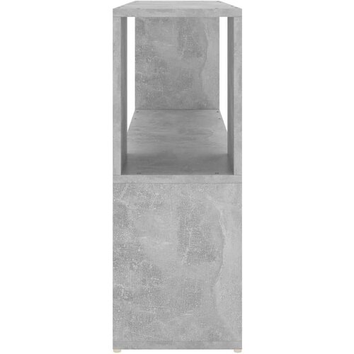 VidaXL Knjižna omara betonsko siva 100x24x63 cm iverna plo&amp;scaron;ča Slike