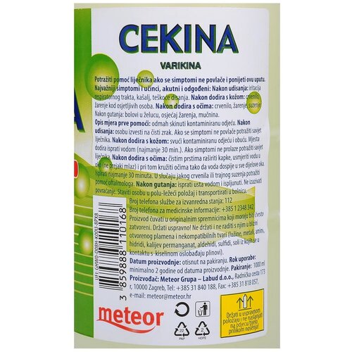 CEKINA Sredstvo za či&amp;scaron;ćenje IZBJELJIVAČ 1L Slike