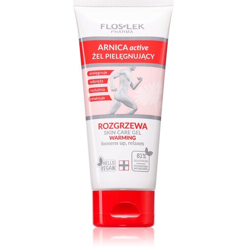 FlosLek Pharma Arnica Active krema za tijelo sa zagrijavajućim učinkom 100 ml Slike