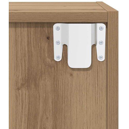  Set TV komoda Zidne 2 pcs Umjetnički hrast 37 x 37 x 72 cm Slike