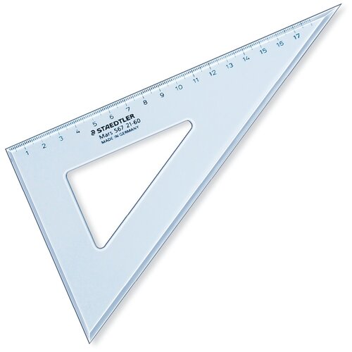 Staedtler trikotnik 60/30°, 21 cm, moder Cene