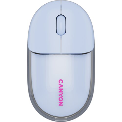 Canyon mouse OnClick 24 BT/ Wireless Transparent/Blue Slike