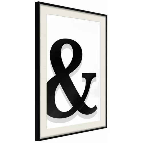  Poster - Ampersand's Shadow 20x30