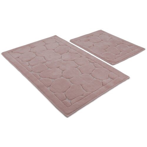  Parma - Powder Multicolor Bathmat Set (2 Pieces) Cijene