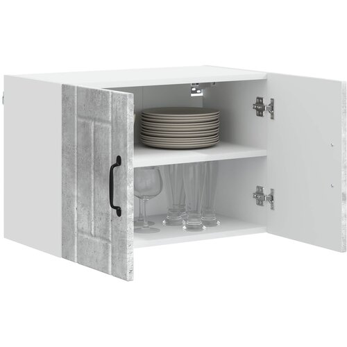  Ormar za Zid Lucca Betonska siva 60 x 31 x 40 cm Slike