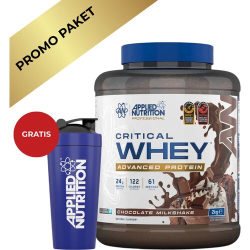Applied Nutrition Critical Whey 2 kg + Metal Shaker GRATIS Cene