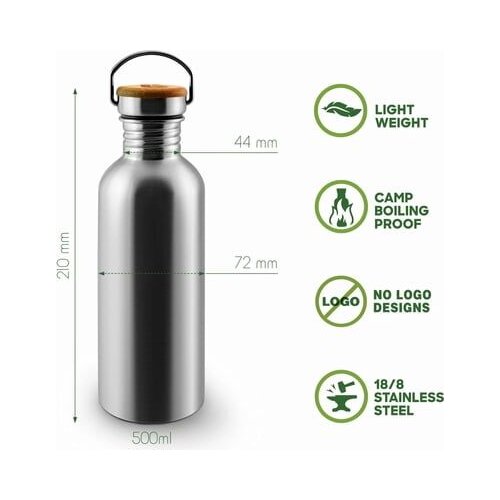 Bambaw Boca od nehrđajućeg čelika, 500 ml Cijene