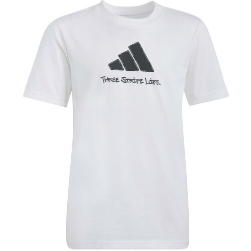 Adidas Funkcionalna majica črna / bela Cene