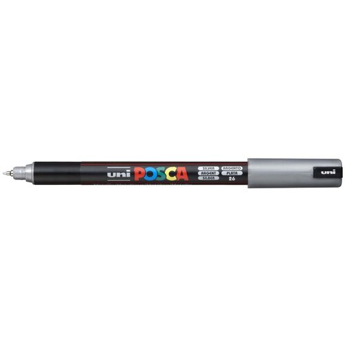 POSCA Uni flomaster; konica 0,7 mm kovina; srebrn, (21290496) Cene