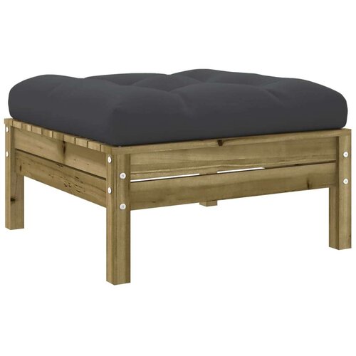 VidaXL 4-dijelni set vrtnih sofa s jastucima od impregnirane borovine Slike