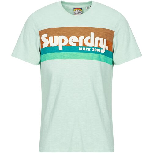 Superdry LOGO TERRAIN Zelena Cijene