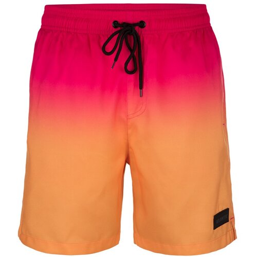 Atlantic Mens Swimming Shorts - pink/orange Cene