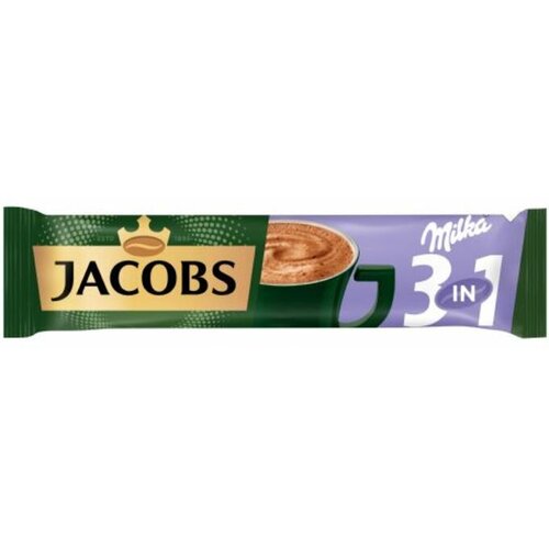 Jacobs instant kafa Milka 3in1 box 20 komada 360g Slike