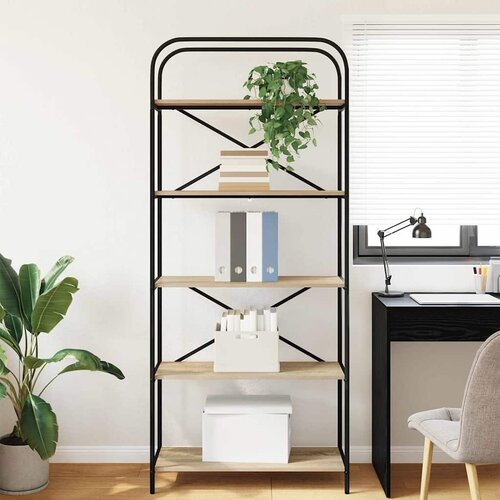  Polica Sonoma hrast 80 x 30 x 183 cm Konstruirano drvo Slike