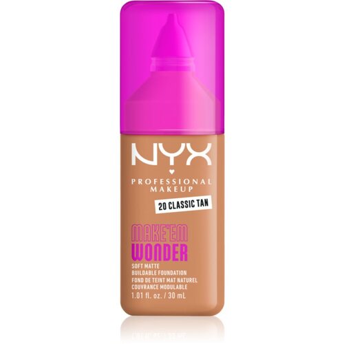 NYX Professional Makeup Make 'em wonder tečni puder 20 classic tan Cene