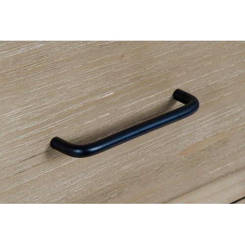  Kredenca DKD Home Decor Črna Naraven Kovina Les MDF 120 x 40 x 64 cm Slike